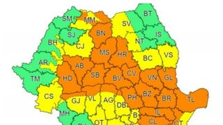 Alertă ANM de vreme severă imediată. S-a anunțat Cod Roșu de vreme severă