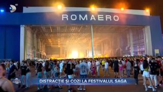 Distractie si cozi la festivalul saga