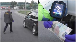 VIDEO - Un șofer care depășise viteza legală, prins în flagrant de polițiștii din Botoșani atunci când încerca să le dea mită pentru a scăpa de suspendarea carnetului de conducere