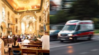 Caz șocant într-o biserică! Un bărbat a intrat în lăcașul de cult, a strigat „Sunt posedat de demoni!” și după s-a stins din viață