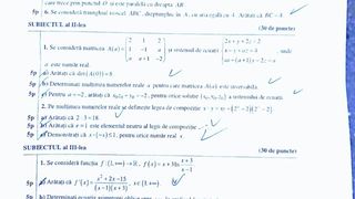 Subiecte Matematică BAC 2023 Edu.ro. 