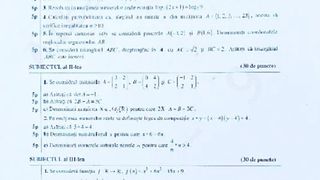 Subiecte Matematică BAC 2023 Edu.ro. 