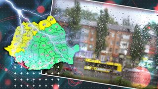 Anunț ANM: instabilitate atmosferică în cea mai mare parte a ţării până miercuri seară