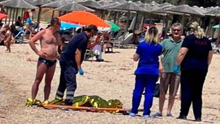 Tragedie pe plaja Astrida, în partea de sud a insulei Thassos.