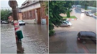VIDEO - Apele au pus stăpânire pe județul Mureș. 40 de apeluri la 112, în urma ploilor abundente. Gospodăriile oamenilor au fost inundate