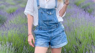 Sabina Militoiu - propritară Grădina de lavandă