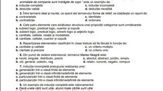 Barem Logică BAC 2023 Edu.ro.