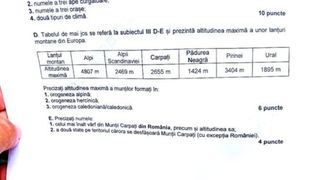 Barem Geografie BAC 2023 Edu.ro. Baremul de corectare și notare va fi publicat astăzi!