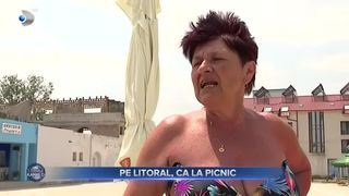 Pe litoral, ca la picnic