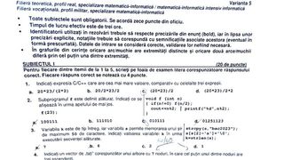 Barem Informatică BAC 2023 Edu.ro. Consultă baremul de corectare!