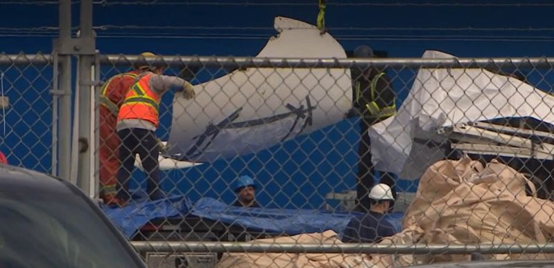 Profesioniștii medicali americani vor efectua o analiză oficială a presupuselor rămășițe, a precizat paza de coastă într-un comunicat.