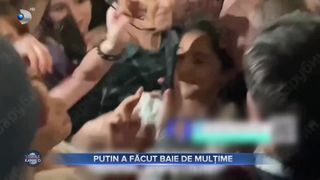 Putin a făcut baie de mulțime