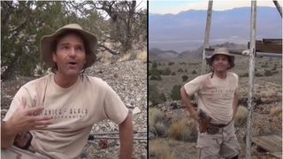 Un YouTuber a anunțat că a găsit o „peșteră ascunsă” lângă Zona 51 din deșert și apoi a dispărut în mod misterios