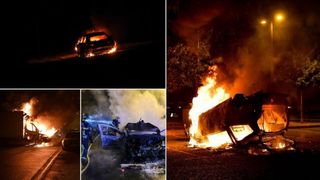  Ministerul de Interne a trimis 45.000 de poliţişti &icirc;n stradă pentru a face faţă celei de-a patra nopţi de revolte.