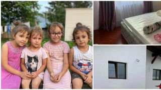 Patru frățiori din Urlați, abandonați de părinți și crescuți de bunică într-o cămăruță din chirpici, se mută în casă nouă