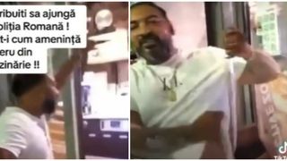 Scene șocante în București! Bărbat reținut după ce a amenințat că taie cu sabia un agent de pază dintr-o benzinărie