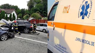 Accident rutier cu șase victime, printre care și doi copii