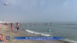 VIDEO - Fenomen ciudat la malul mării: O ceață densă a cuprins plajele din Mamaia și Constanța  