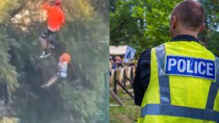 Un copil, de șase ani, a supraviețuit ca prin minune după ce a căzut 12 metri în gol