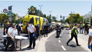 Presupus atac terorist cu o mașină la Tel Aviv, în care mai mulți oameni au fost răniți