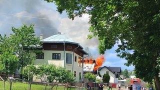 Incendiu C&acirc;mpulung Moldovenesc