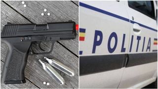 Un bărbat a fost împușcat cu un pistol airsoft la o terasă din Timișoara. Care este starea victimei?