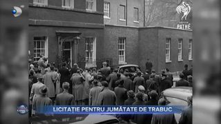 VIDEO - Un trabuc fumat pe jumătate de Winston Churchill, scos la licitație