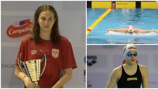 Daria Sălișteanu a doborât recordul Dianei Mocanu la Campionatul European de Natație