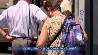Copiii, afectați de domul de căldură