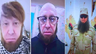 "Palatul" lui Prigojin, luat cu asalt de oamenii lui Putin. Lingouri de aur, peruci și arme automate, confiscate în direct la TV