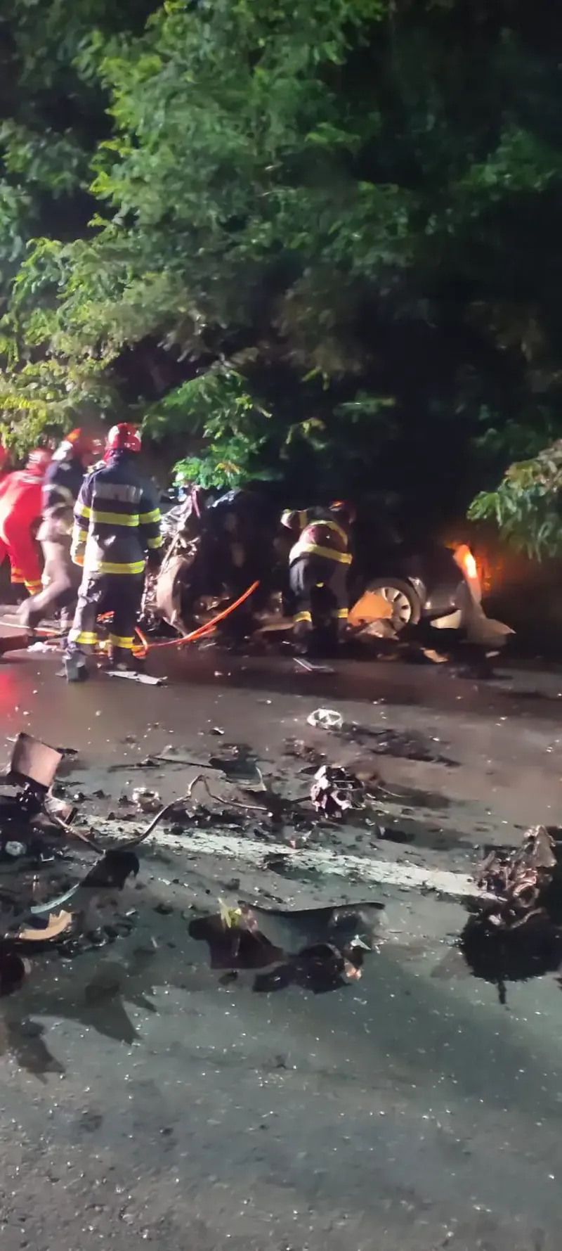 Accident cumplit pe DN7, Vâlcea