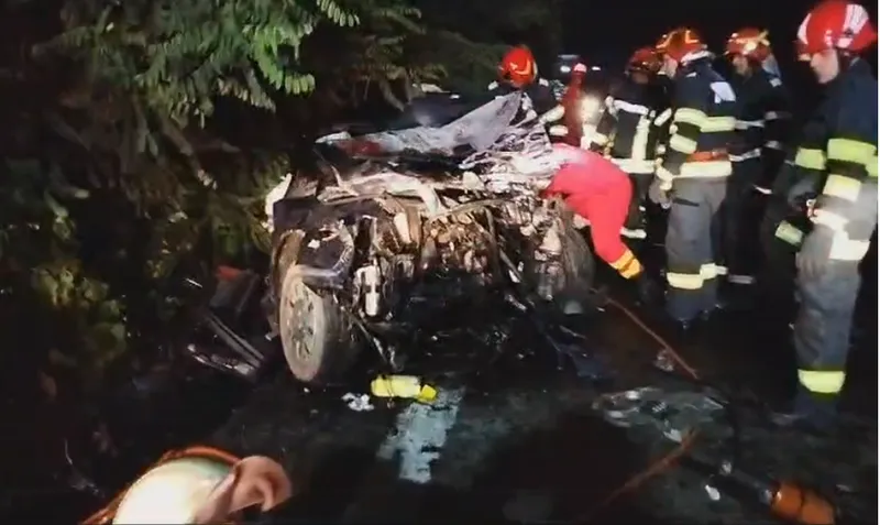 Patru morți într-un accident în Vâlcea