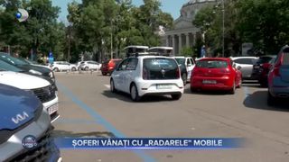 VIDEO - Șoferi vânați cu „radarele” mobile