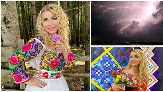 Cântăreață de muzică populară lovită de fulger în vacanță: ”Am fost luată în zbor și m-am trezit pe covor”