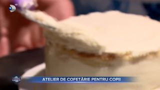 VIDEO - Atelier de cofetărie pentru cei mici