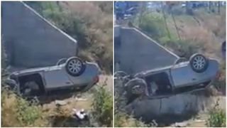 Accident rutier în Galați. Două tinere s-au răsturnat cu mașina și au căzut de pe pod din cauza unui alt șofer. Ce greșeală a făcut bărbatul?