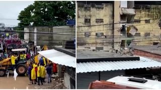 Nu se știe ce a cauzat prăbușirea blocului.