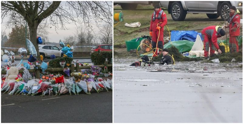 Potrivit martorilor, copiii puteau fi auziţi ţipând şi urlând din apă după ajutor.