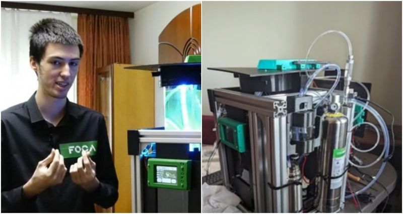 Fotobioreactorul creat de Andrei s-a impus în fața contracandidaților veniți din toată lumea la Campionatul Internațional de Robotică de la Oradea.