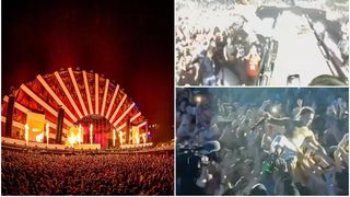 Rapper-ul Lil Pump a accidentat două persoane, după ce s-a aruncat de pe scenă &icirc;n mulţime.