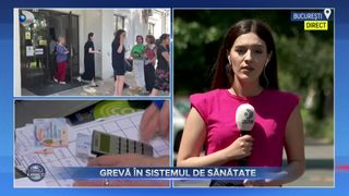 VIDEO - Noi proteste ale angajaților din sănătate