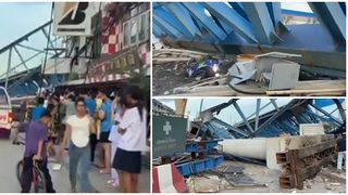 Un mort şi opt răniţi în Thailanda, în urma căderii unei platforme metalice masive a unei autostrăzi suspendate în construcţie
