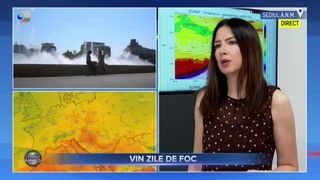 VIDEO - Joi, 13 iulie, vârful caniculei în România