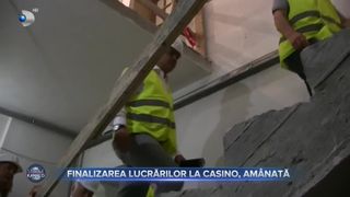 VIDEO - Finalizarea lucrărilor de la Cazinoul din Constanța, amânată până vara viitoare