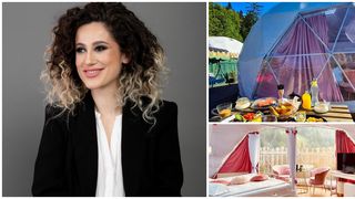 EXCLUSIV: Unități de cazare inedite la Azuga/ Larisa Puşcaşu:  ”Avem 5 igloo-uri cu un design interior diferit și o zonă spa”