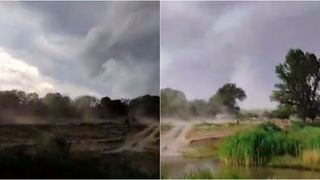 VIDEO - Meteorologii anunță cod portocaliu de intensificări ale v&acirc;ntului și vijelii &icirc;n șapte localități din județul Bacău