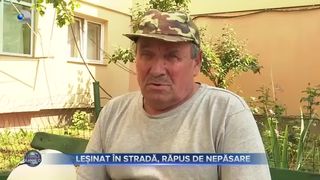 Leșinat &icirc;n stradă, răpus de nepăsare
