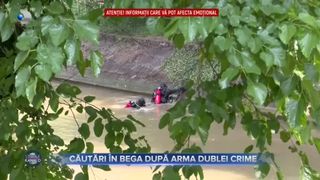 Căutări &icirc;n Bega după arma dublei crime