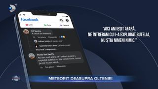 VIDEO - Un meteorit a luminat cerul Rom&acirc;niei și a pus &icirc;n alertă salvamontiștii din Gorj