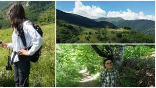 Cei doi au cumpărat produse naturale de la locuitori, iar ei la rândul lor au încercat să-i ajute pe cei pe care i-au întâlnit în cale cu diverse alimente.